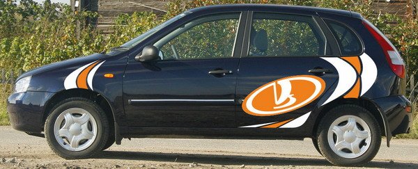 Калина 1 седан с винилом