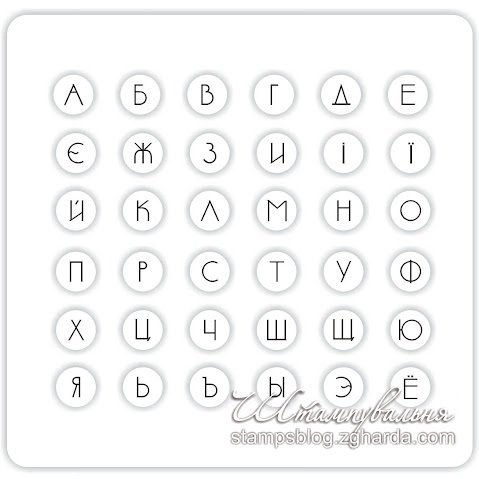 Алфавит на клавиатуре