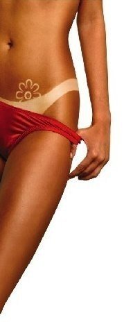 Тату на загорелой коже