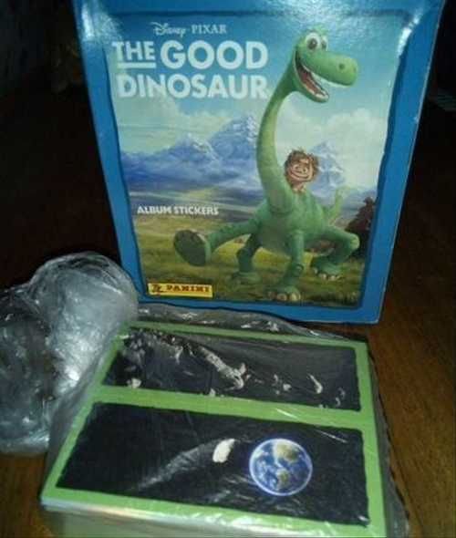 Журнал парк Юрского периода с наклейками