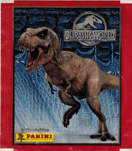 Panini наклейки динозавры
