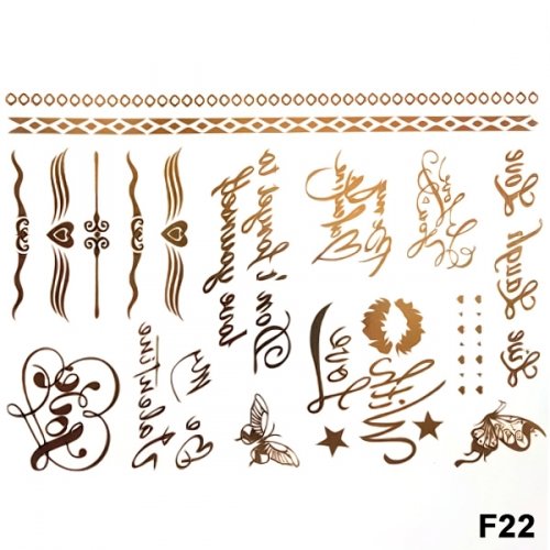 Переводные Татуировки с красивыми надписями