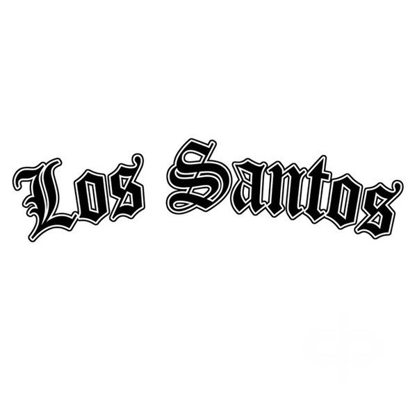 Los Santos надпись