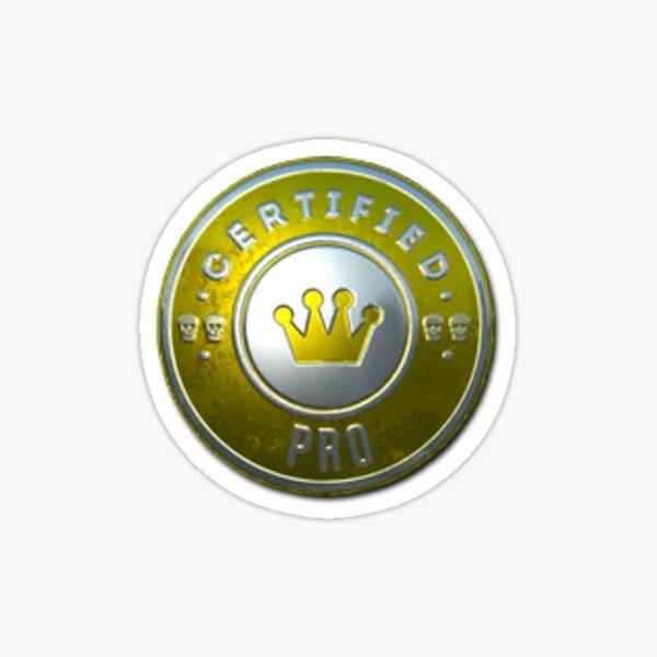 Металлическая наклейка КС го