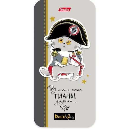 Блокнот Хатбер кот Басик