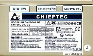 Chieftec HPC 420 302