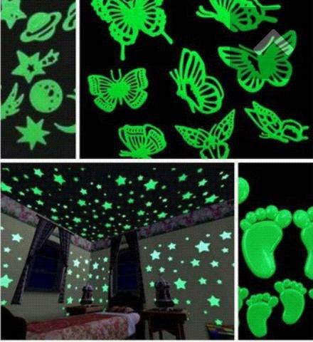 Наклейки светящиеся в темноте