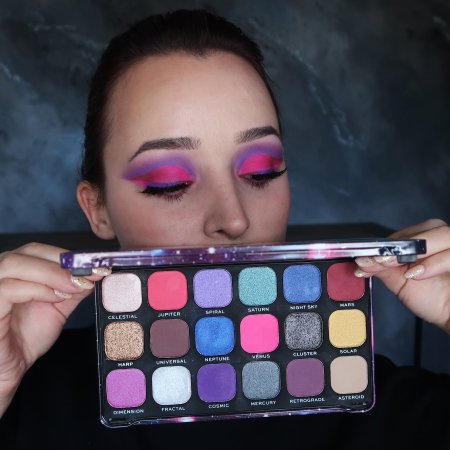 Макияж палеткой НИКС ультимейт