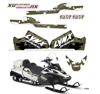 БРП снегоход Yeti Army 600