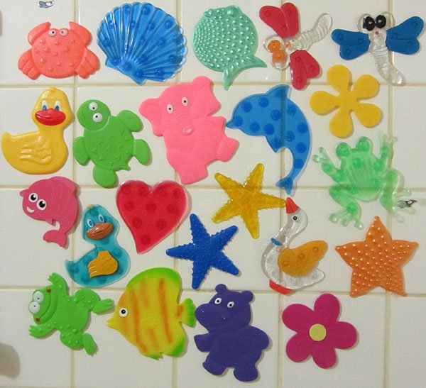 Наклейки детские в ванную комнату