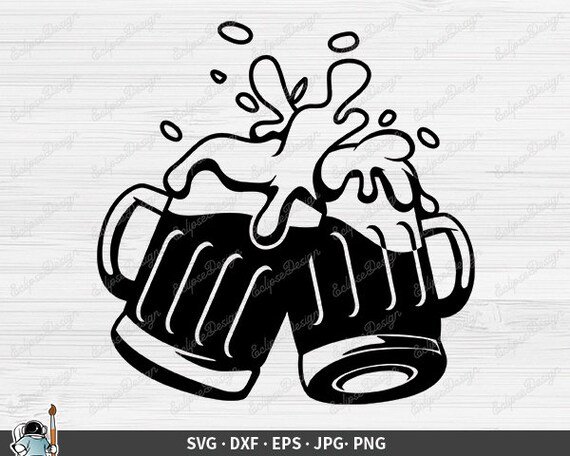 Пивной бокал DXF
