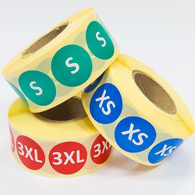 Бирки размерники