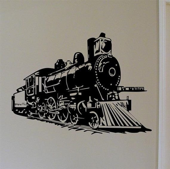 Паровоз для гравировки