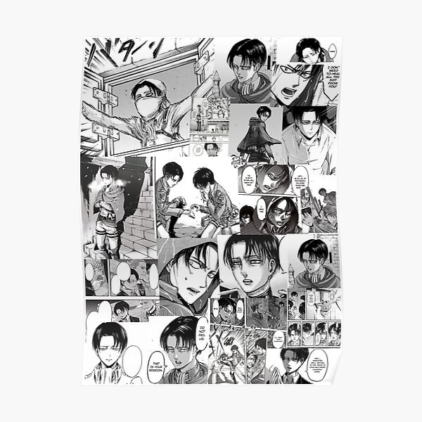 Атака титанов Манга коллаж