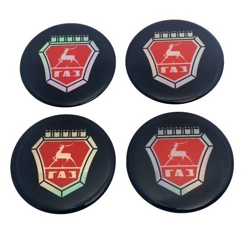 Наклейки на колесные диски ГАЗ