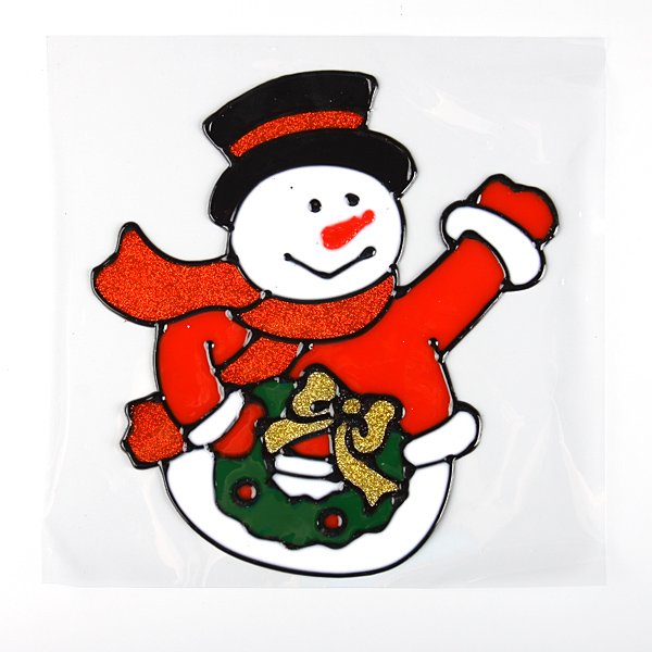 Новогодние наклейки