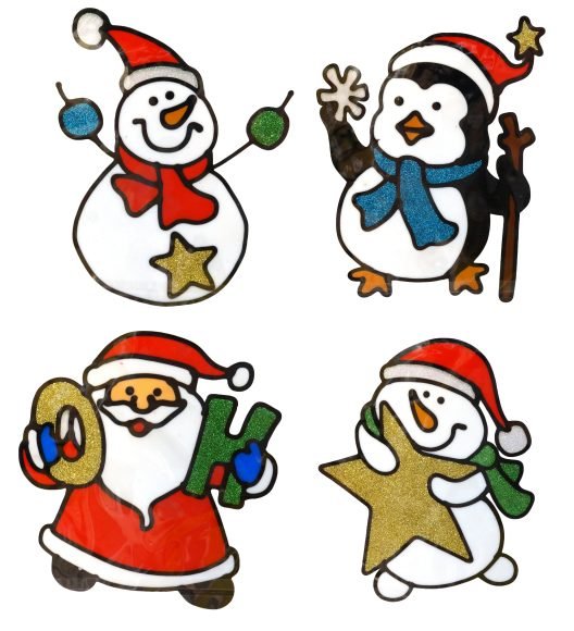 Двухсторонние наклейки на окна