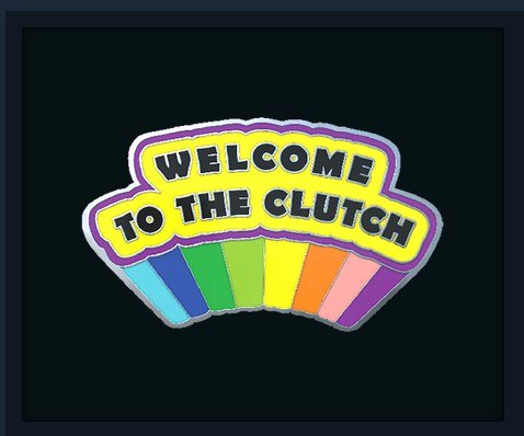 Welcome to the Clutch наклейка