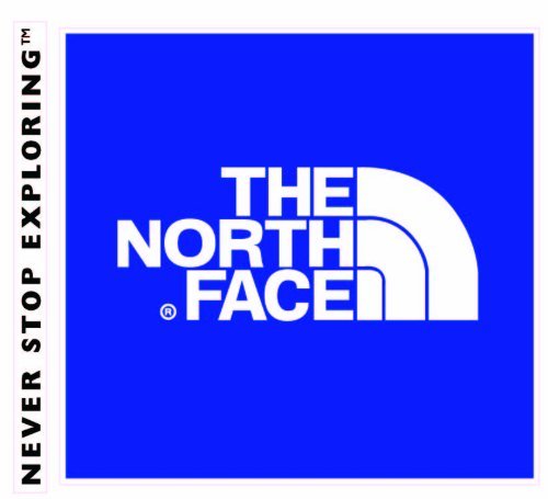 The North face logo