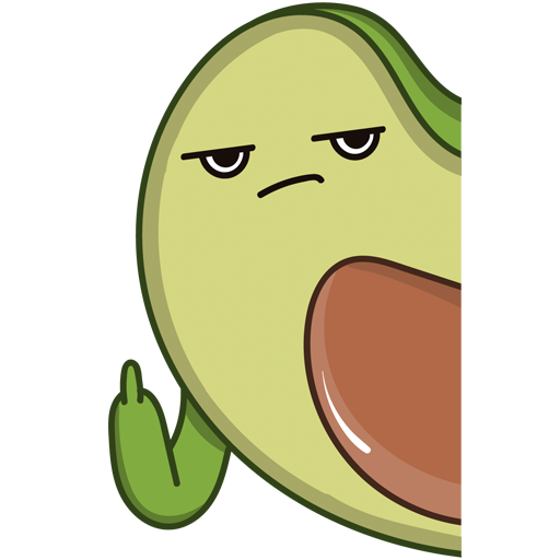 Стикеры Авокадик