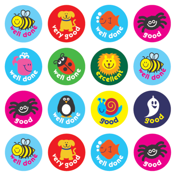 Круглые Стикеры in English