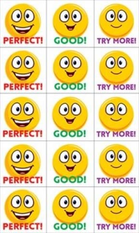 Смайлики для оценивания детей