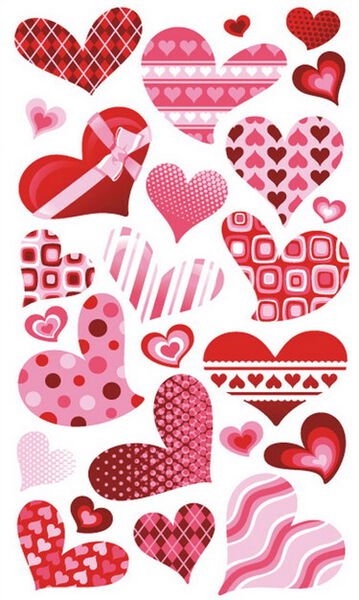 Сердечки для скрапбукинга