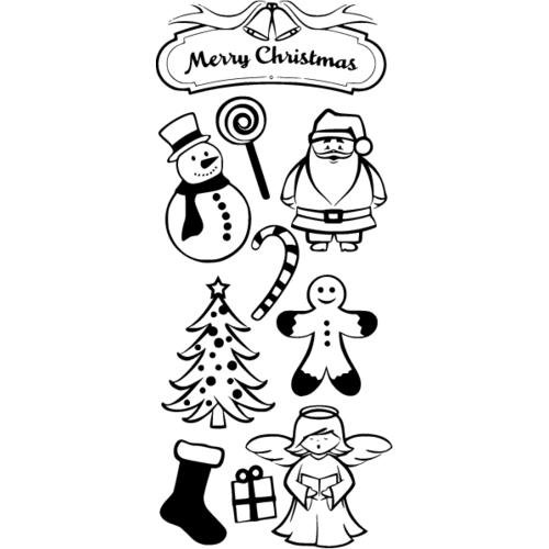 Новогодние штампы для скрапбукинга