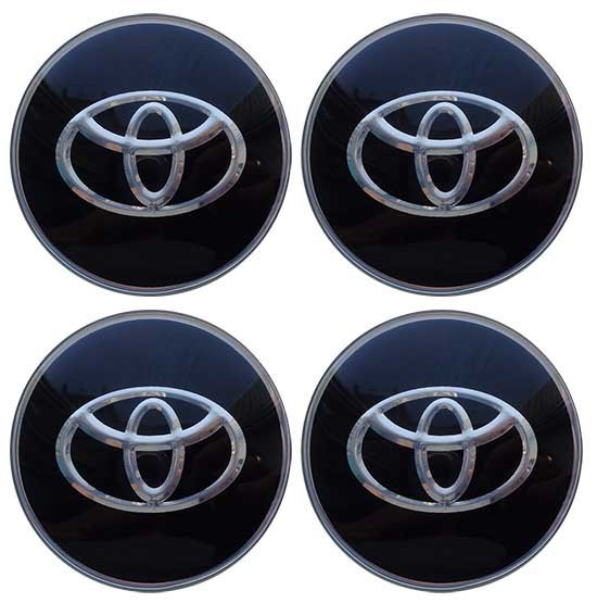 Наклейка на колпачок на литой диск Тойота 60 мм