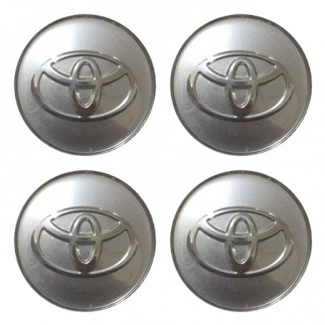 Наклейки Тойота для дисков 60 мм