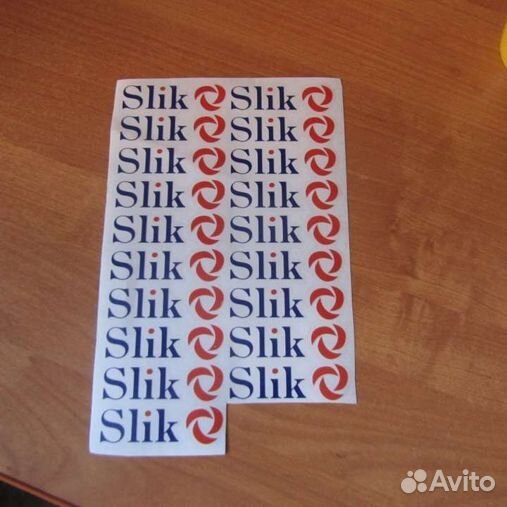 Наклейки slik оригинальные