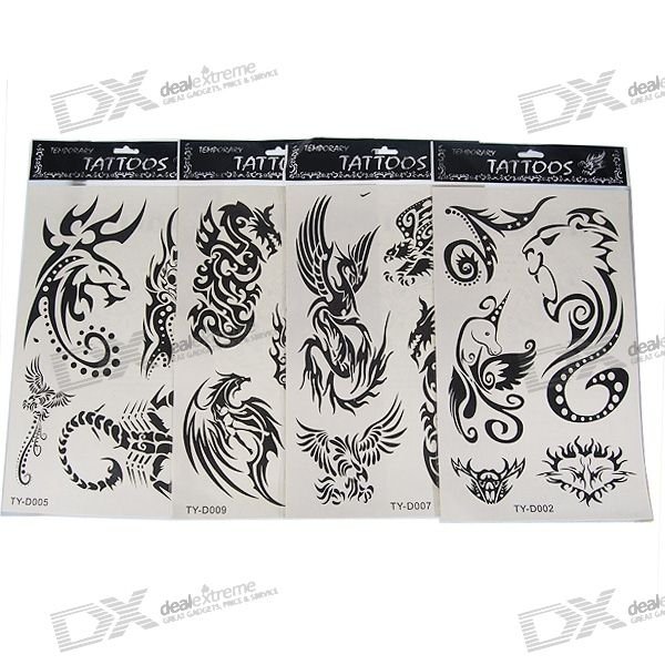 Переводные тату для парней