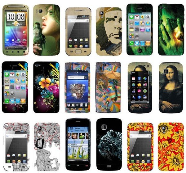 Надписи на чехол