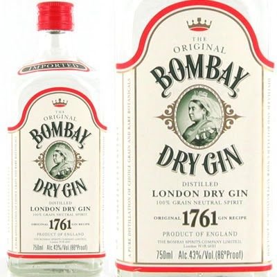 Этикетка Джина на бутылку самогона