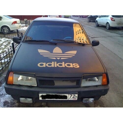 Наклейка Прайд на ВАЗ 2107