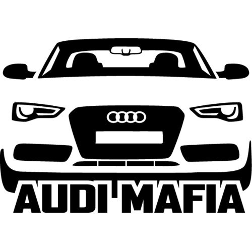 Наклейки ауди (45 фото)