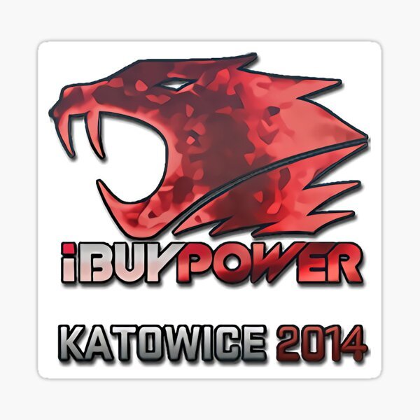 Наклейка IBUYPOWER Holo Katowice 2014