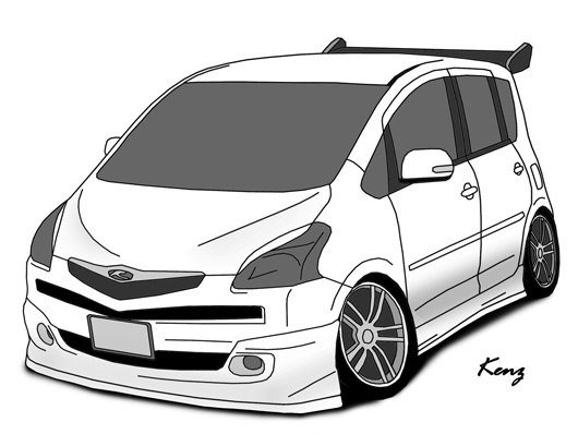 Toyota Funcargo 2000 Tuning