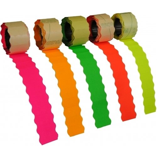 Лента для этикет-пистолета 26х16 мето цветная (800 шт.)