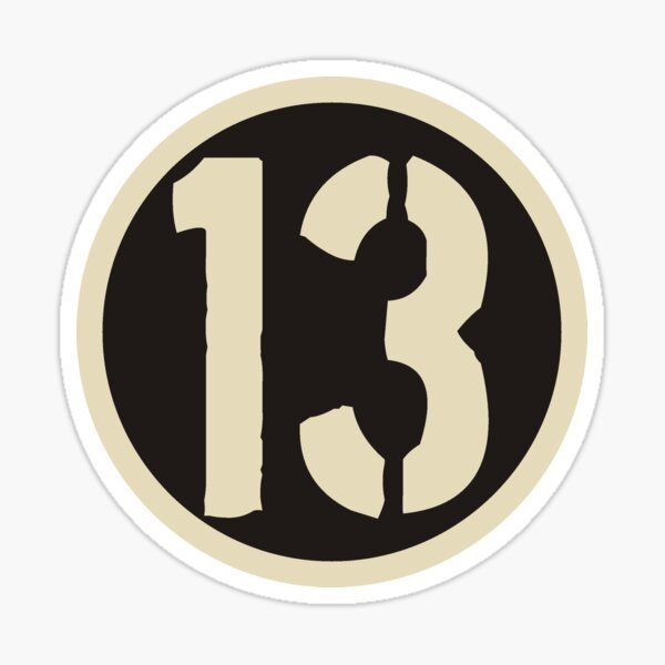 Эскиз тату Lucky 13