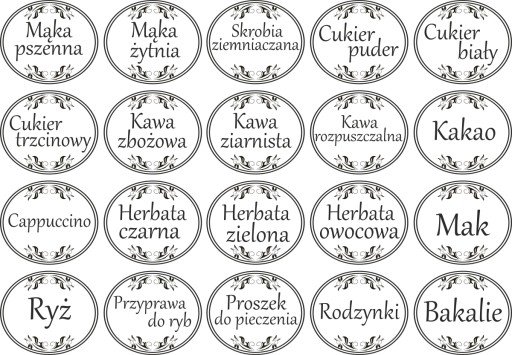 Бирки для специй