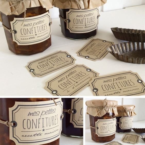 Бирка на упаковку