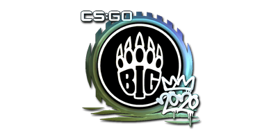 Наклейка big голографическая РМР 2020