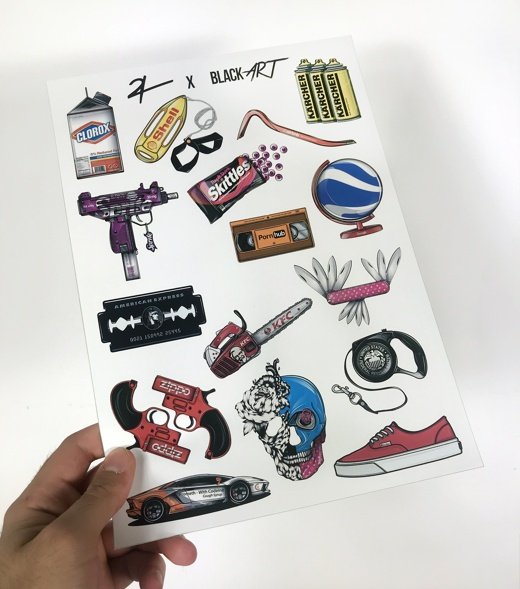 Стикпак наклейки