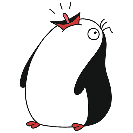 Стикеры ВК Пингвин