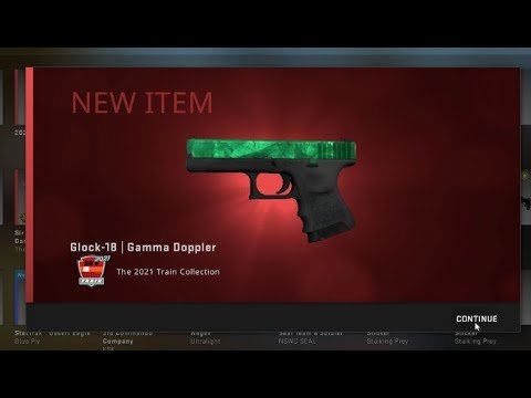 Glock 18 Gamma Doppler Emerald