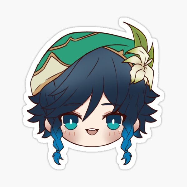 Genshin Impact наклейки