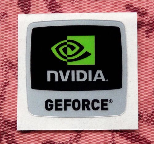 Наклейка GEFORCE