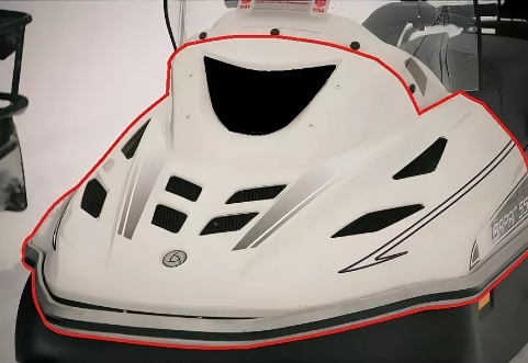 Габариты снегохода Буран с640 а1