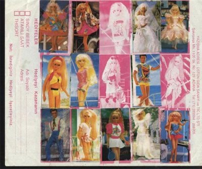 Старые журналы с наклейками